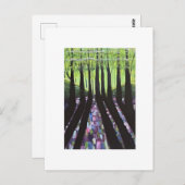 Waldschatten Postkarte (Vorne/Hinten)