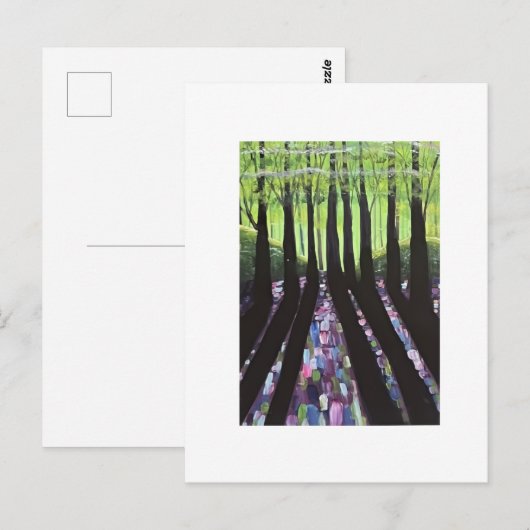 Waldschatten Postkarte (Vorne/Hinten)