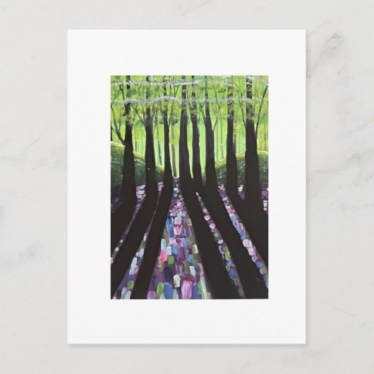 Waldschatten Postkarte (Vorderseite)