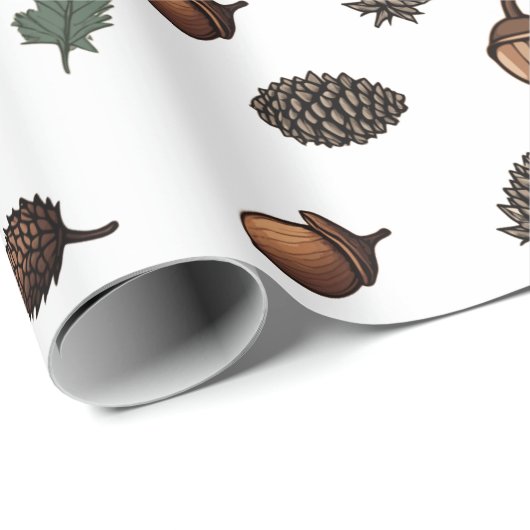 Waldschätze Geschenkpapier (Rolleneckpunkt)