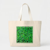 Waldschild im Frühling Jumbo Stoffbeutel (Vorne)