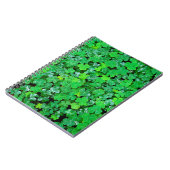 Waldschild im Frühling Notizblock (Linke Seite)