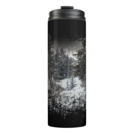 Waldschneebaume | Schneewald Thermal Tumbler Thermosbecher