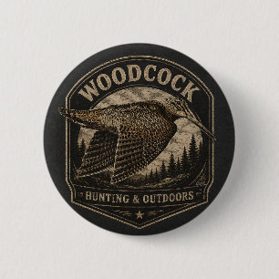 Waldschnepfe button