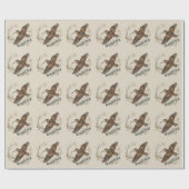 Waldschnepfe  geschenkpapier (Flach)