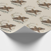 Waldschnepfe  geschenkpapier (Ecke)