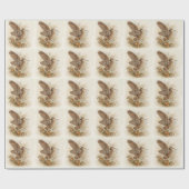 Waldschnepfe geschenkpapier (Flach)
