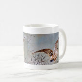 Waldschnepfe im Flug Kaffeetasse (VorderseiteRechts)