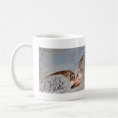 Waldschnepfe im Flug Kaffeetasse (Links)