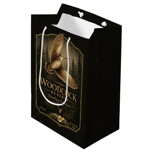 Waldschnepfe  mittlere geschenktüte (Vorderseite Schrägansicht)
