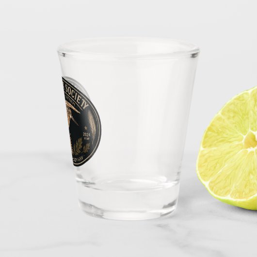 Waldschnepfe Schnapsglas (Rechts)