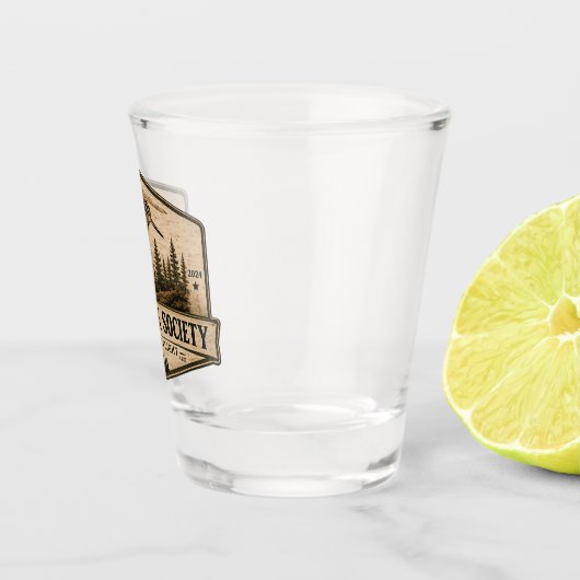 Waldschnepfe  schnapsglas (Rechts)