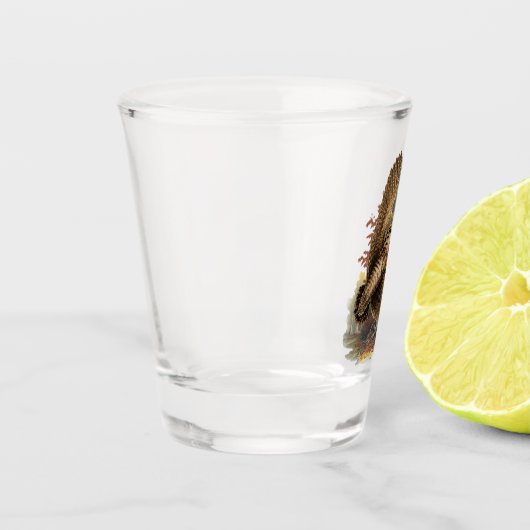 Waldschnepfe  schnapsglas (Links)
