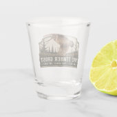 Waldschnepfe schnapsglas (Rückseite)