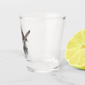 Waldschnepfe Schnapsglas (Rechts)
