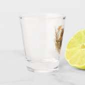Waldschnepfe  schnapsglas (Links)