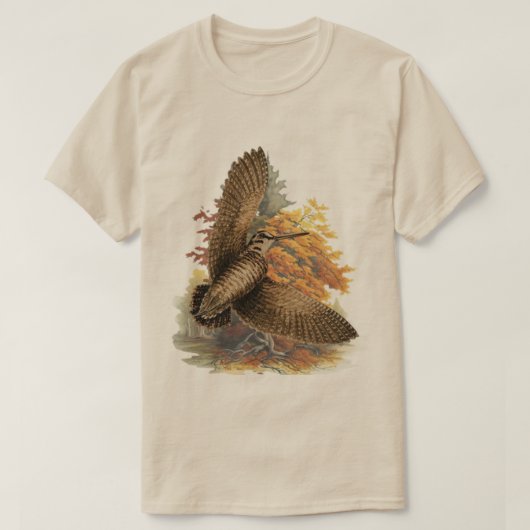 Waldschnepfe T-Shirt (Design vorne)