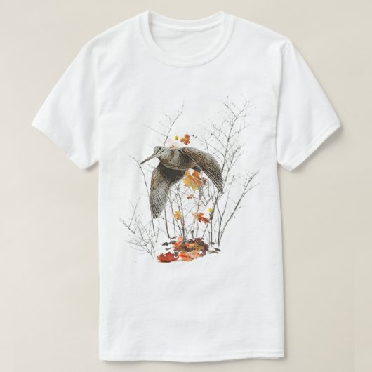 Waldschnepfe T-Shirt (Design vorne)
