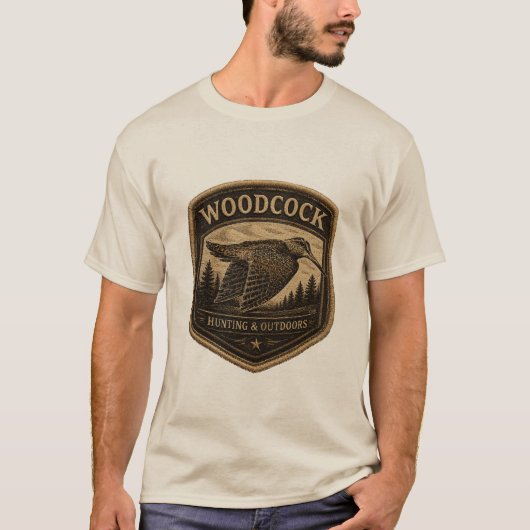 Waldschnepfe T-Shirt (Vorderseite)