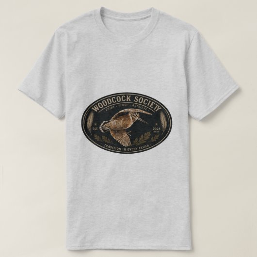 Waldschnepfe T-Shirt (Design vorne)