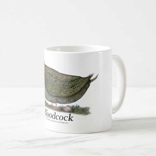 Waldschnepfe, tony fernandes kaffeetasse (VorderseiteRechts)