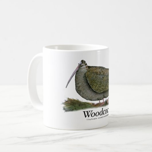 Waldschnepfe, tony fernandes kaffeetasse (Vorderseite Links)