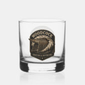 Waldschnepfe  whiskyglas (Rückseite)