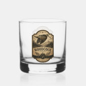 Waldschnepfe  whiskyglas (Rückseite)