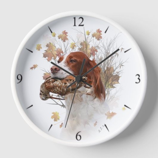 Waldschnepfen-Jagdsaison Uhr (Vorderseite)