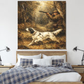 Waldschnepfenjagd Leinwanddruck (Insitu (Schlafzimmer))