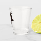 Waldschnepfenjagd Schnapsglas (Rechts)