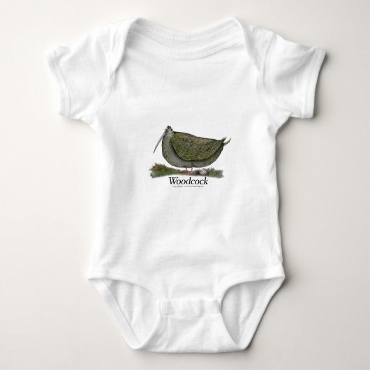Waldschnepfevogel, tony fernandes baby strampler (Vorderseite)