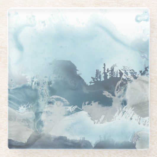 Waldsee Glasuntersetzer (Vorderseite)