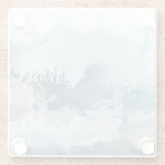 Waldsee Glasuntersetzer (Rückseite)