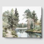 Waldsee im Gedenken an Verstorbene Funeral Gästebuch (Rückseite)