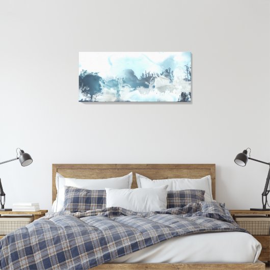 Waldsee Leinwanddruck (Insitu (Schlafzimmer))