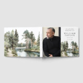 Waldsee-Memorial-Trauerfoto Gästebuch (Voll)
