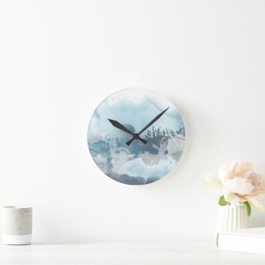 Waldsee Runde Wanduhr (Zuhause)