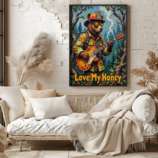 Waldserenade: Bärenhohe Notizen Poster