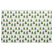 Waldskandinavisches Weihnachtsbaummuster Niedlich Stoff (Fat Quarter (45,7 x 55,9 cm))