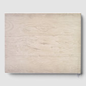 Waldsonnenblumen Hirschgewächse Rustikales Land Gästebuch (Rückseite)