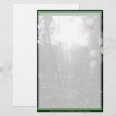Waldsonnenwege im Schnee #64 Briefpapier (Vorne/Hinten)