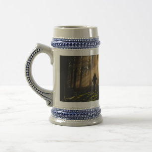 Waldspaziergang Bierglas
