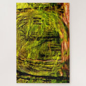 Waldspaziergang im Frühling. Puzzle (Vertikal)