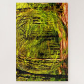 Waldspaziergang im Frühling. Puzzle (Vertikal)