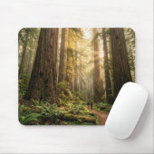 Waldspaziergang Mousepad (Mit Mouse)