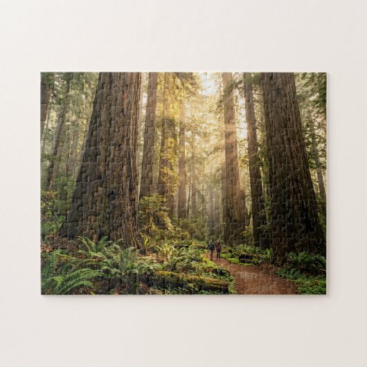 Waldspaziergang Puzzle (Horizontal)