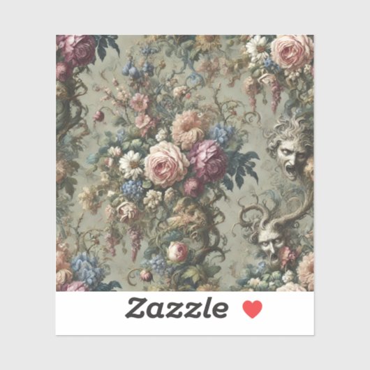 Waldspektoren - gotische Viktorianische Aufkleber (Blatt)