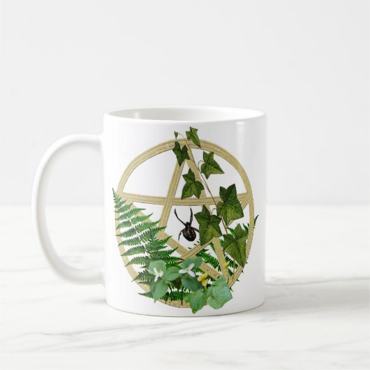 Waldspinne eingeschlossen kaffeetasse (Links)