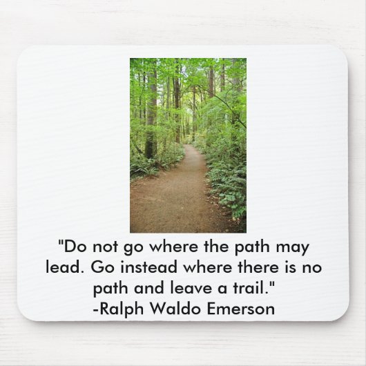 Waldspur, Mousepad (Vorne)